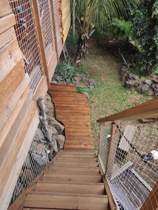 Bungalow Ecologique Avec Toilettes Seches Leu Kabanon Vue Mer Saint-Leu Zewnętrze zdjęcie